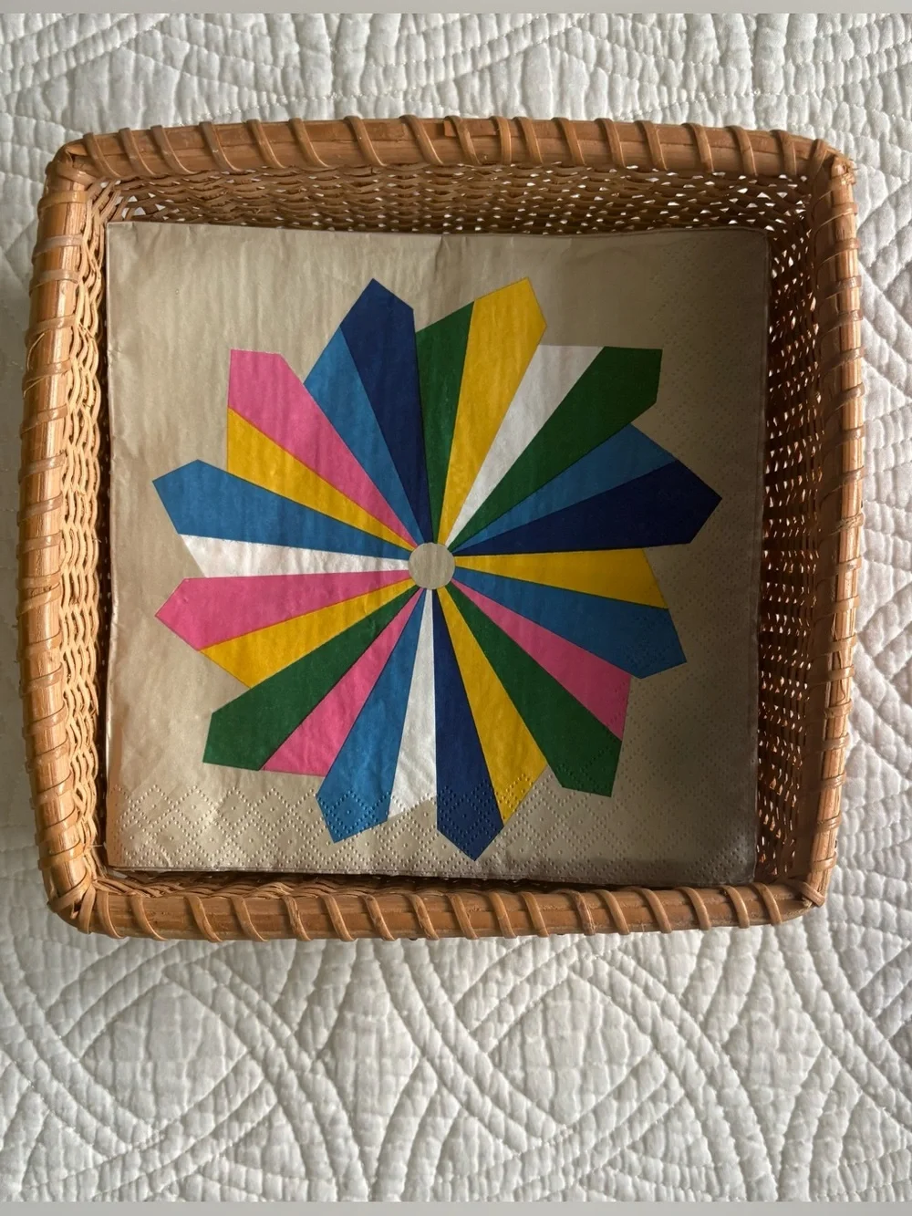 Nantucket Basket Napkin Holder